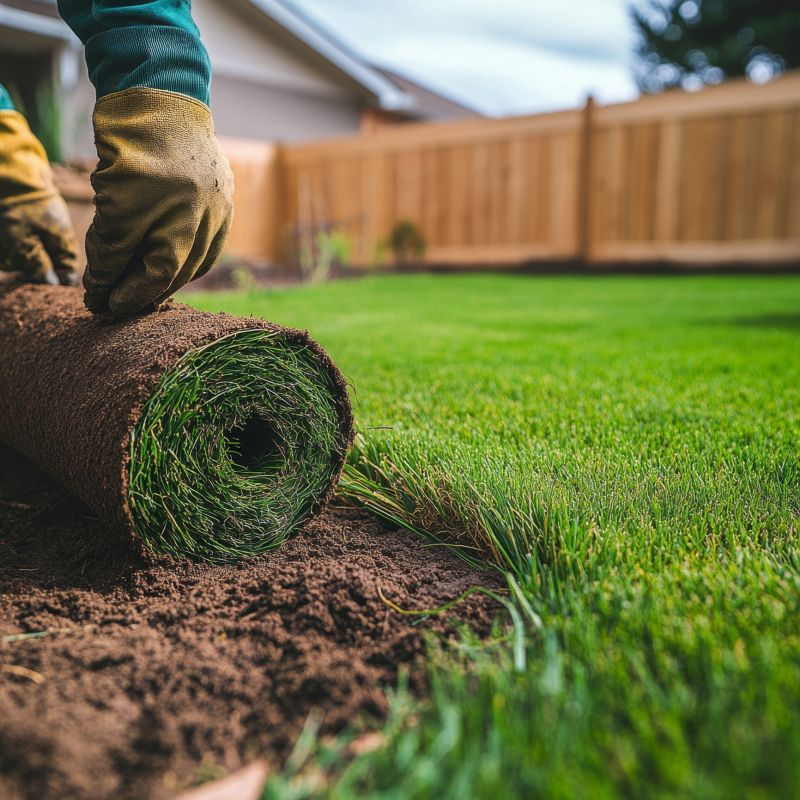 Sod And Sprinkler Installation